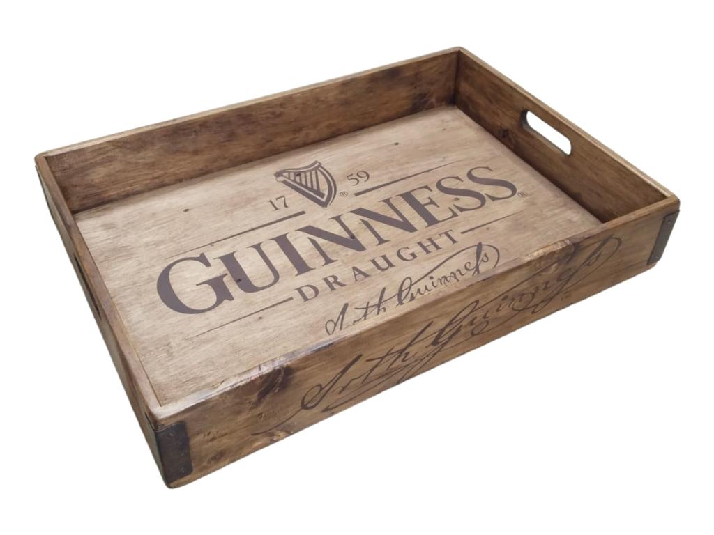 Large Butler Tray and Stand - Guinness